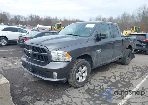 2017 Ram 1500 Express 4X4 6'4 Box from USA, damaged, VIN 1C6RR7FGXHS733903